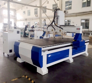 Advantages of choosing multi-head or multi-spindle CNC Router:
