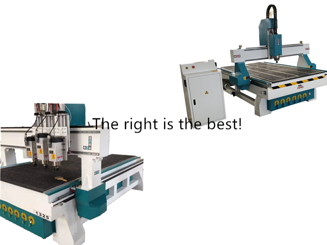 The difference between standard single head cnc router and multi-process cnc router